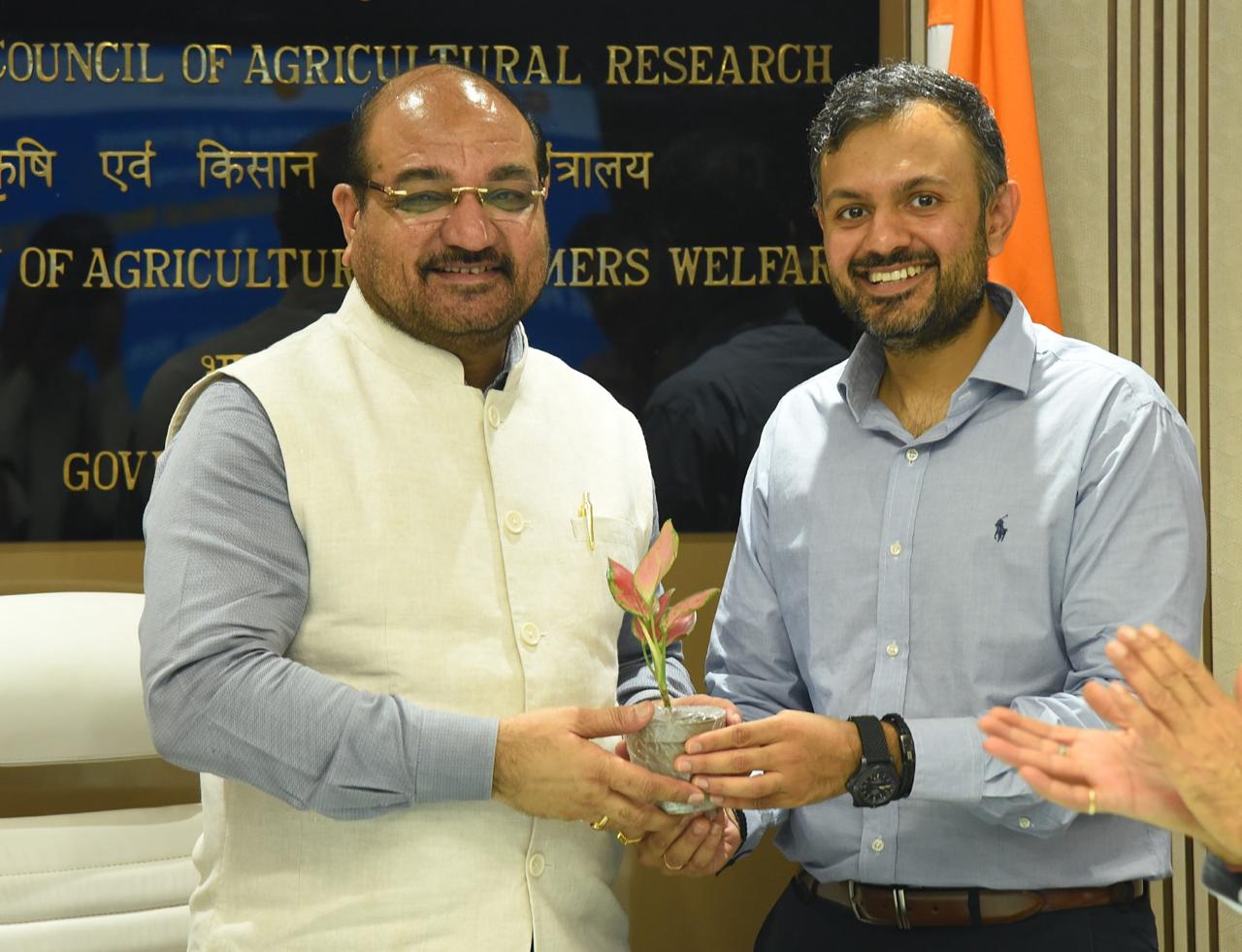 Signing of MoU with RECPDCL for Solarization of ICAR institutes