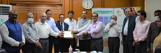 Agrinnovate India Limited (AgIn) grants “Non-Exclusive Global Marketing Rights” of ICAR-FUSICONT Bio-Pesticide Technology to Ms. Innoterra India 01