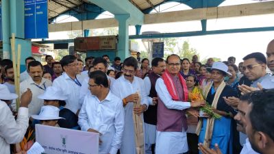 Union Agriculture Minister Shri Shivraj Singh Chouhan Felicitates Safai Mitras of ICAR-CCARI, Goa on Swachh Bharat Diwas