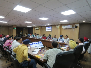 Review Meeting on ‘Crop Residue Management’ Organized