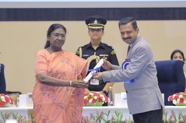 Hon’ble President of India conferred ‘National Water Award 2024’ to ICAR CCARI, Goa