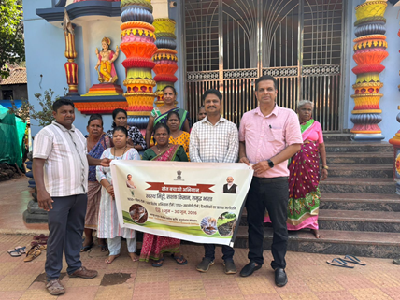 ICAR–CCARI, Goa Conducts Soil Health Awareness Programme under Khet Bachao Abhiyan in Karmali Village