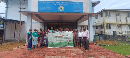 ICAR-CIARI, KVK South Andaman and Department of Agriculture Organizes Khet Bachao Abhiyan Programme at Mannarghat