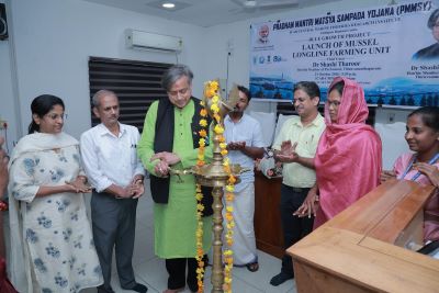 ICAR-CMFRI, Kochi Launches Open-Sea Mussel Farming Unit under PMMSY Blue Growth Project