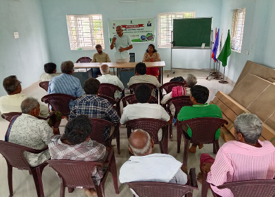 ICAR-DFR, Vemagiri, Andhra Pradesh Empowers Farmers with Balanced Nutrient Management under Khet Bachao Abhiyan