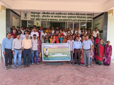 ICAR-DMAPR, Gujarat Organises Awareness Program on Balanced Fertilizer Use and Soil Health