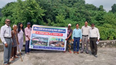 ICAR-IISWC, Dehradun Organizes Cleanliness and Awareness Programme at Guchhupani, a Major Tourist Destination, under Special Campaign 6.0