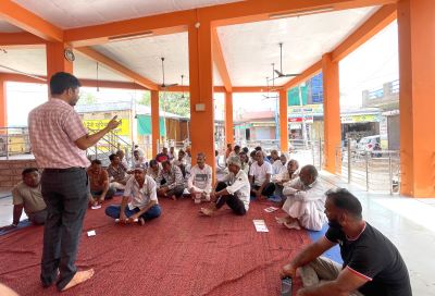 ICAR-IISWC RC, Kota Organises Awareness Programme in Kishanpura Takia village of Kota district under MGMG programme