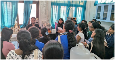 ICAR-MGIFRI, Motihari, Organises Hands-on Laboratory and Integrated Farming Systems Exposure Visit for TCA-Dholi Students