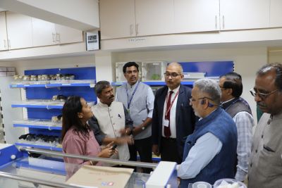 Shri Gyanendra Dev Tripathi, IAS, Additional Secretary, DARE and Secretary, ICAR, Visits ICAR-NBAIR, Bengaluru