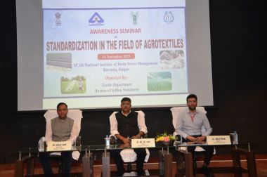 BIS and ICAR–NIBSM Organises Awareness Seminar on Standardization in Agro-Textiles