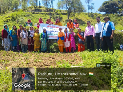 ICAR-VPKAS, Almora Organises Scientific Farming Training for Farmers in Almora Villages