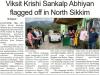 Viksit Krishi Sankalp Abhiyan flagged off in North Sikkim